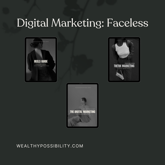 Faceless Digital Marketing Starter Pack ( With Master Resell Rights)