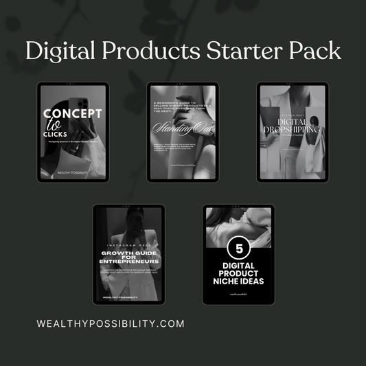 The Digital Product Starter Pack (With Master Resell Rights)